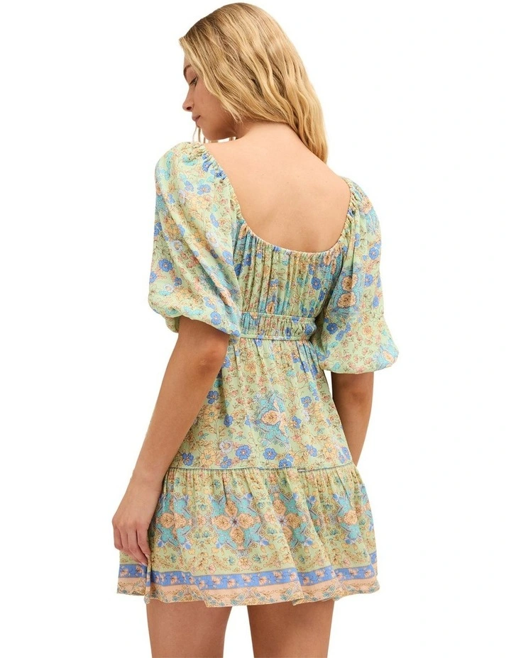Sunset Nomad Mini Dress In Multi image 2