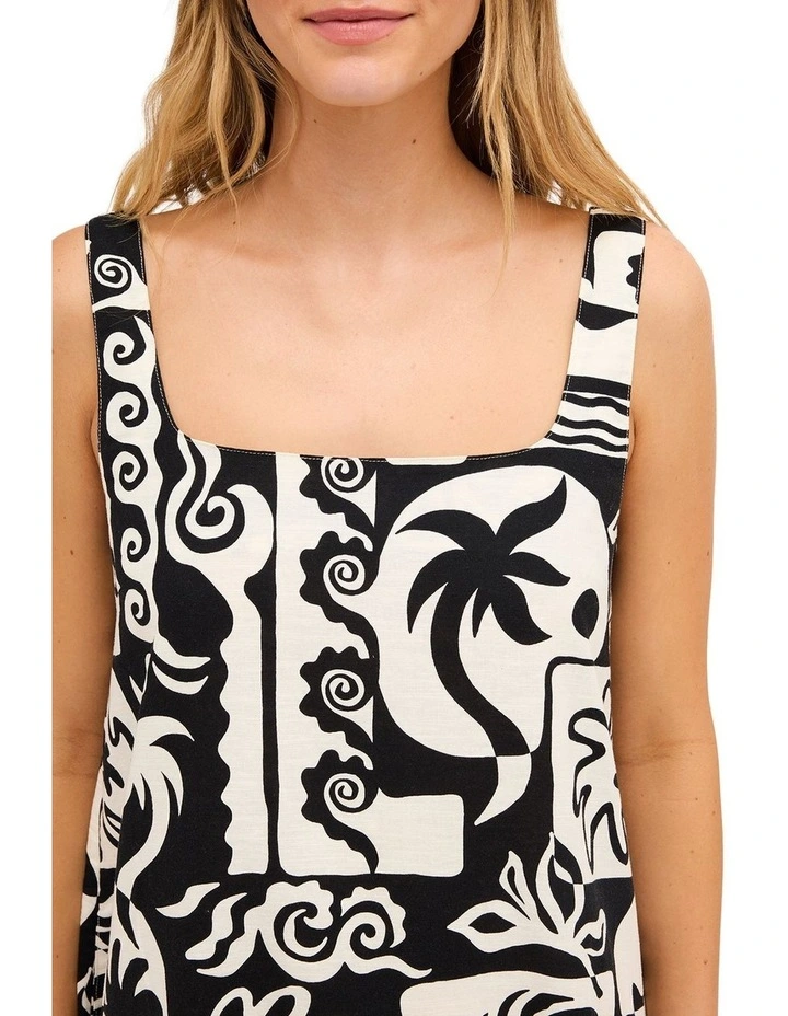 Soul Dream Maxi Dress In Black Pebble image 4