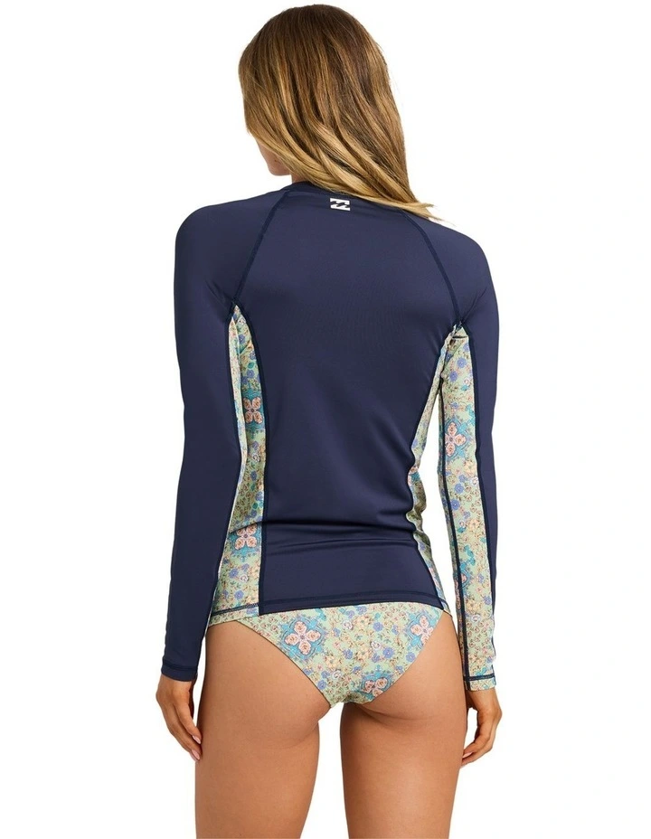 Sunset Nomad Pipa Long Sleeve Sunshirt In Classic Navy image 2