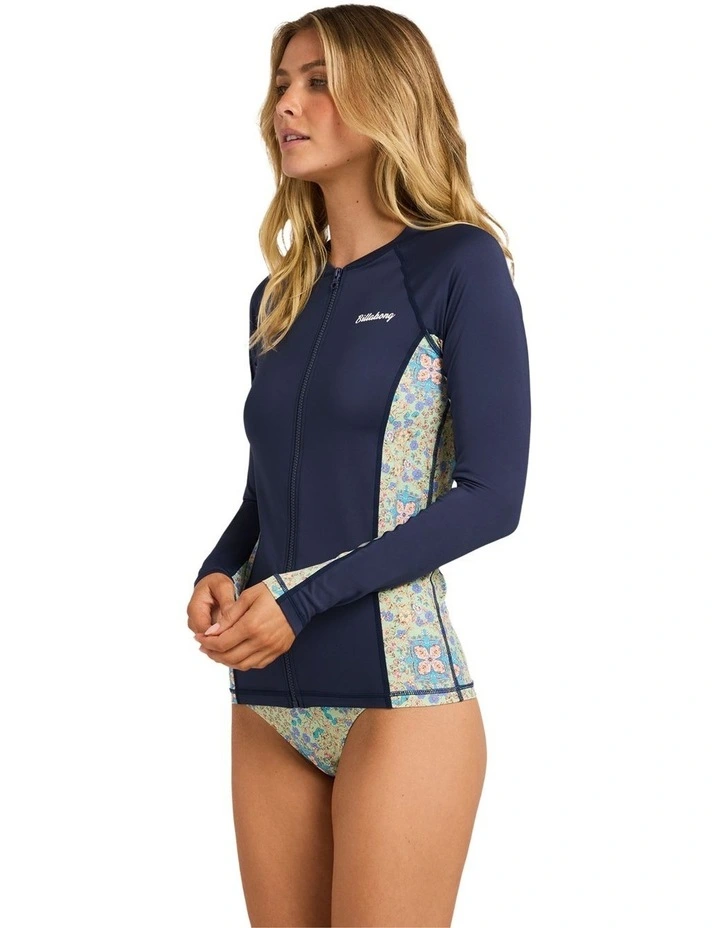 Sunset Nomad Pipa Long Sleeve Sunshirt In Classic Navy image 3