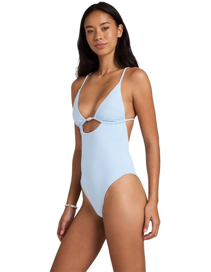 Tanlines Remi One Piece Swimsuit In Cool Blue image 3