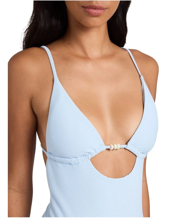 Tanlines Remi One Piece Swimsuit In Cool Blue image 4