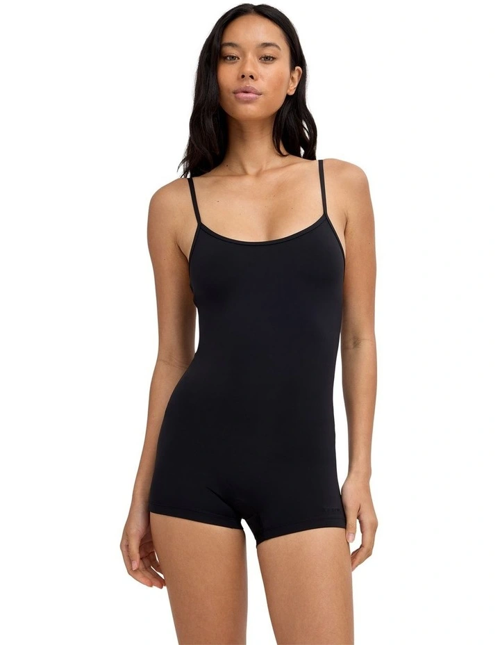 Sol Searcher Tank Surfsuit In Black Pebble image 1