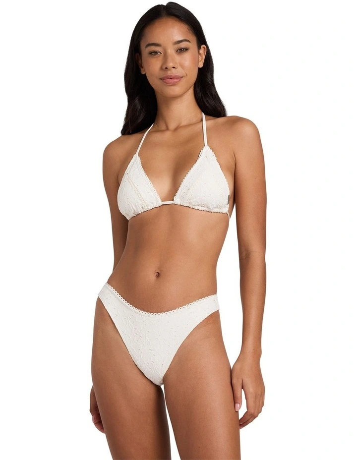 Eye On You Panelled Tri Bikini Top In Salt Crystal image 1