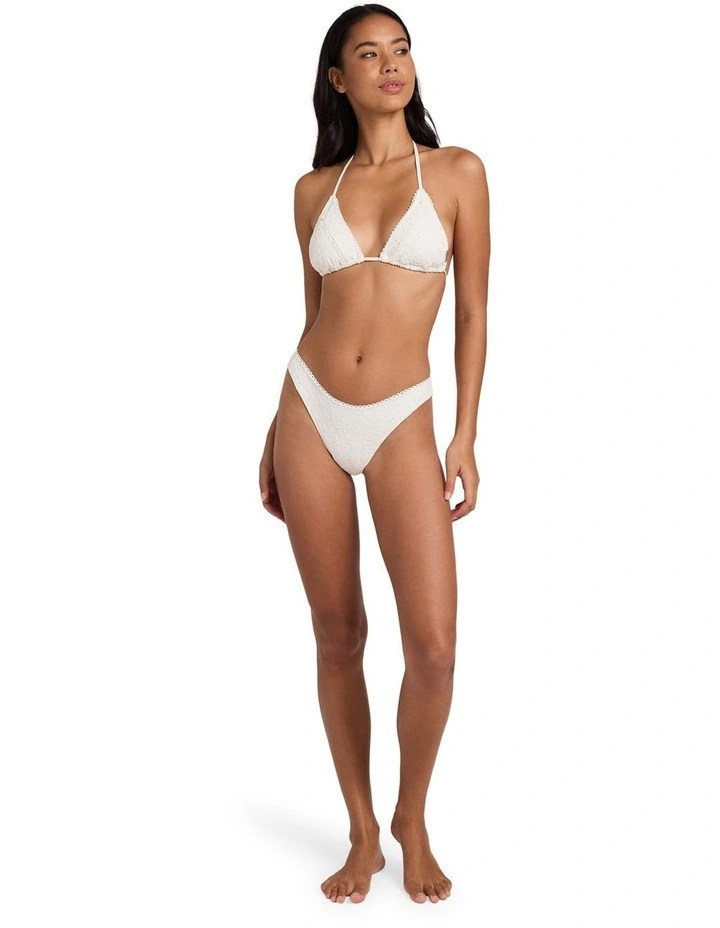 Eye On You Panelled Tri Bikini Top In Salt Crystal image 5