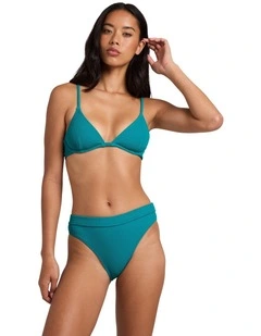 Sunrays Reese Underwire Bikini Top In Evergreen