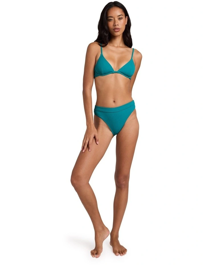 Sunrays Reese Underwire Bikini Top In Evergreen image 5