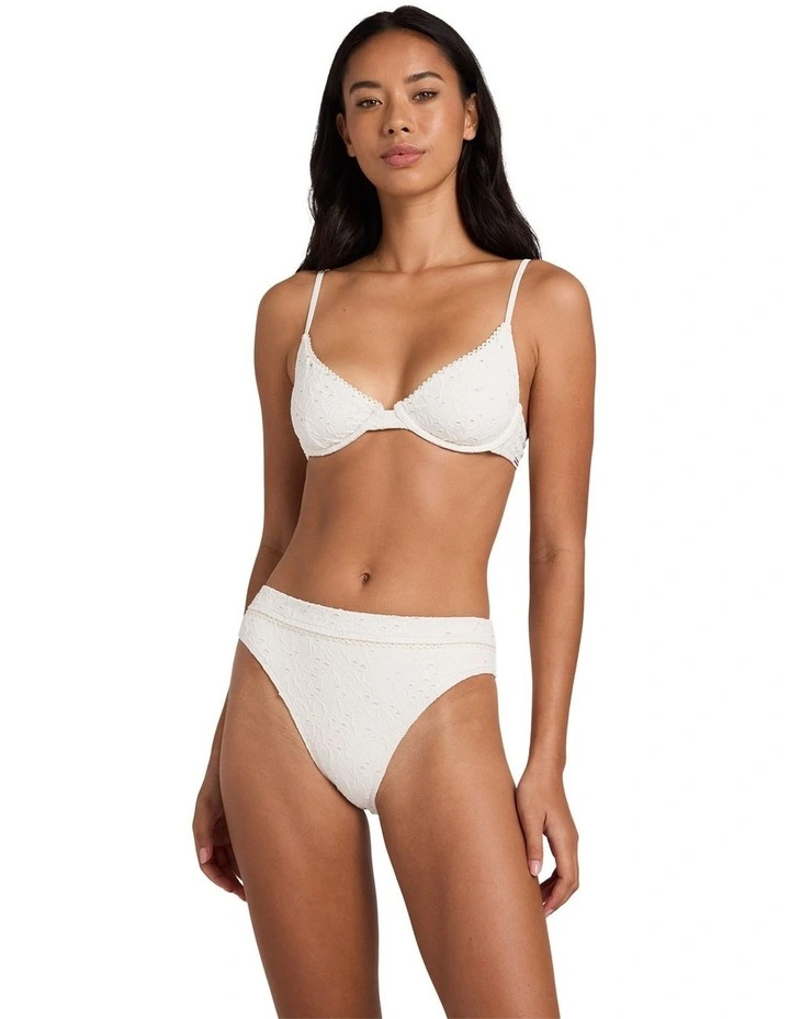 Eye On You Demi Underwire Bikini Top In Salt Crystal image 1