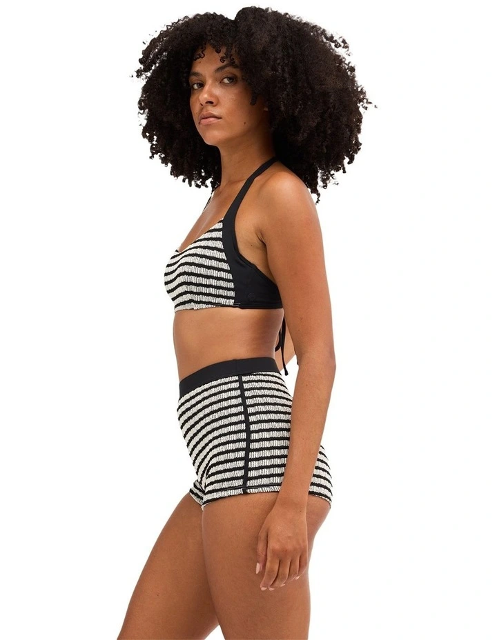 Wavey Daze DD Halter Bikini Top In Multi image 3