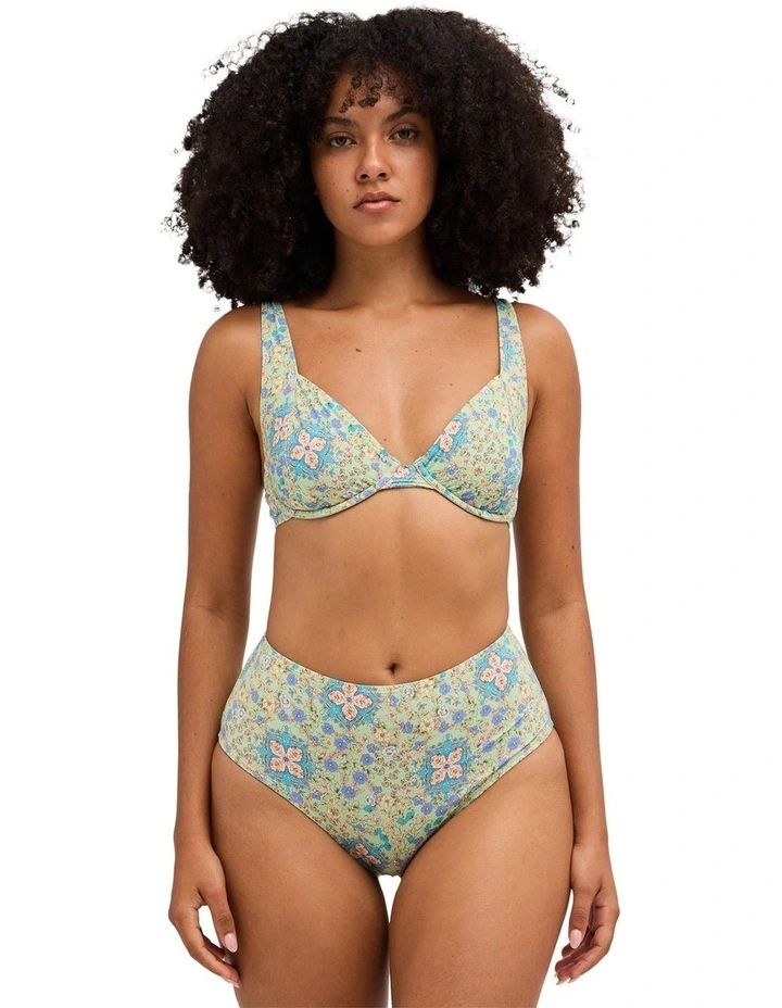 Sunset Nomad Khloe DD Bikini Top In Multi image 1