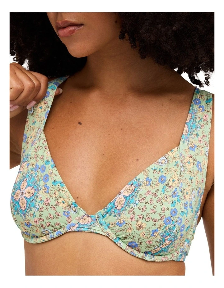 Sunset Nomad Khloe DD Bikini Top In Multi image 4