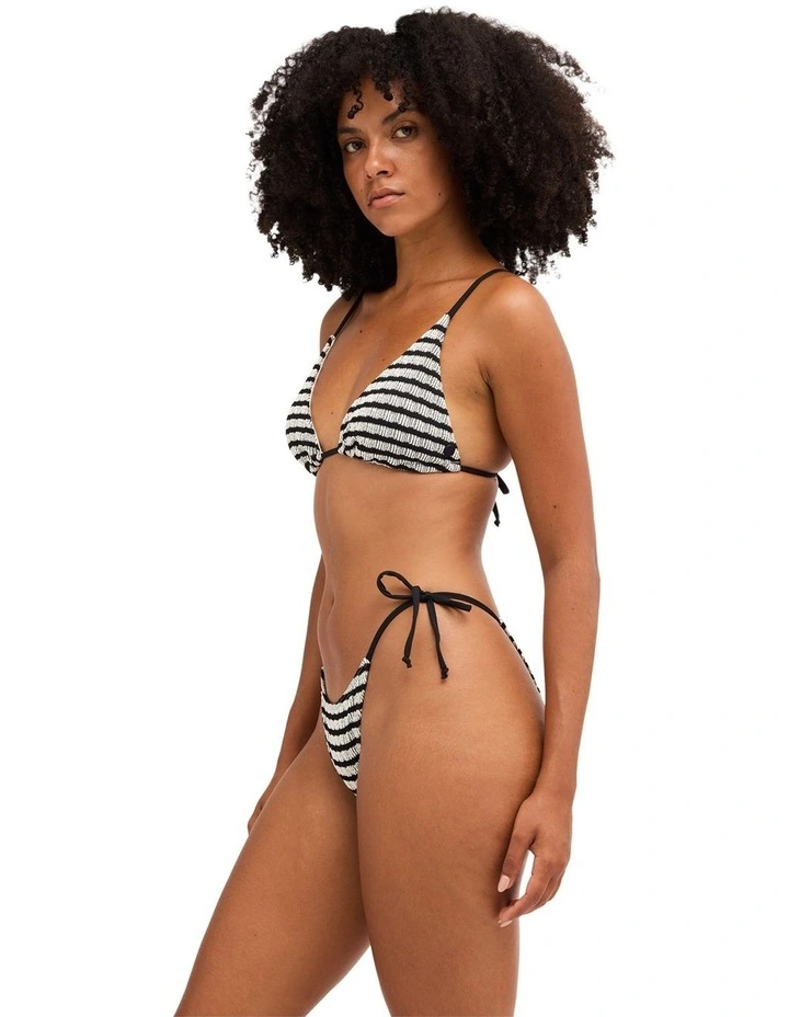 Wavey Daze Tall Slide Tri Bikini Top In Multi image 3