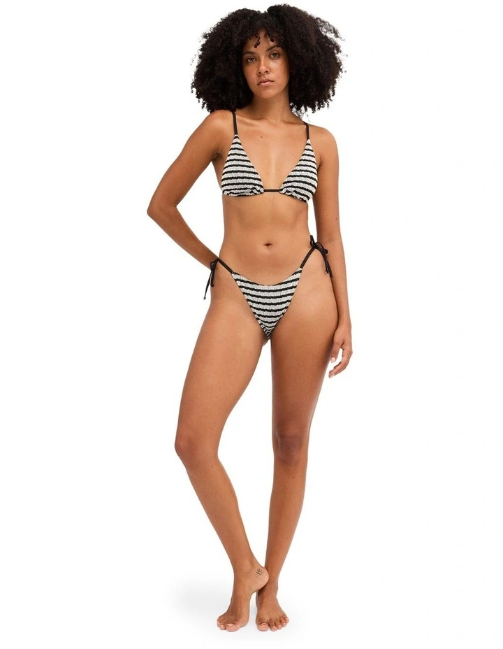 Wavey Daze Tall Slide Tri Bikini Top In Multi image 5