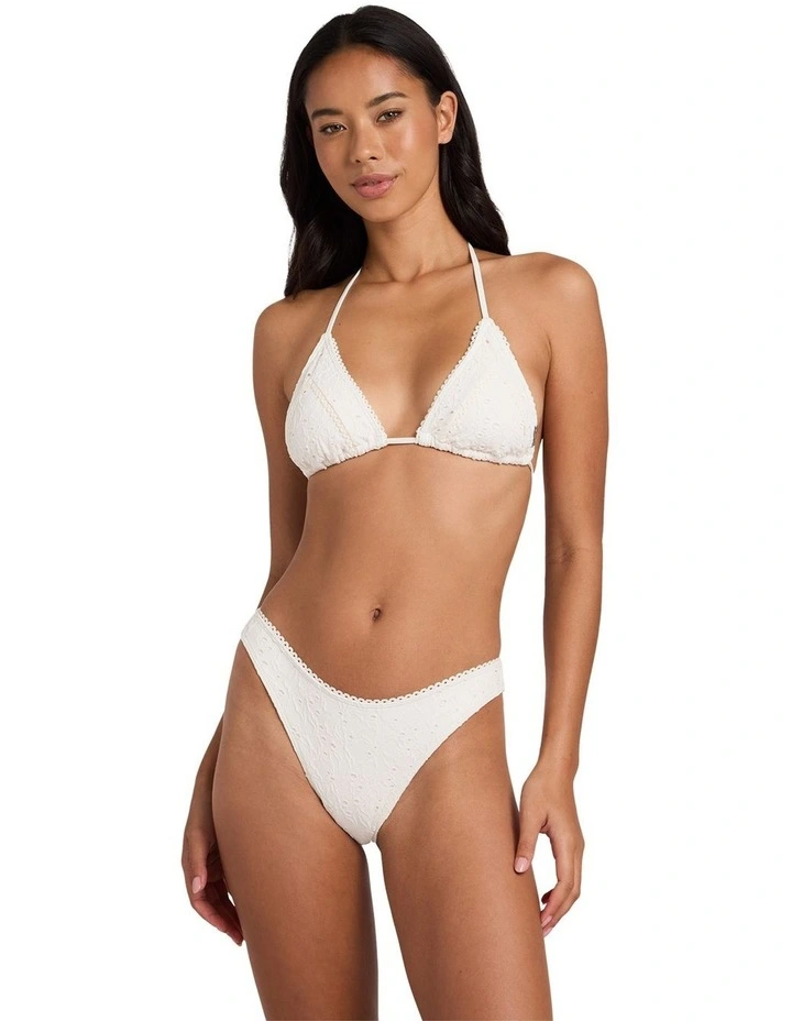 Eye On You Skimpy Hike Bikini Bottom In Salt Crystal image 1