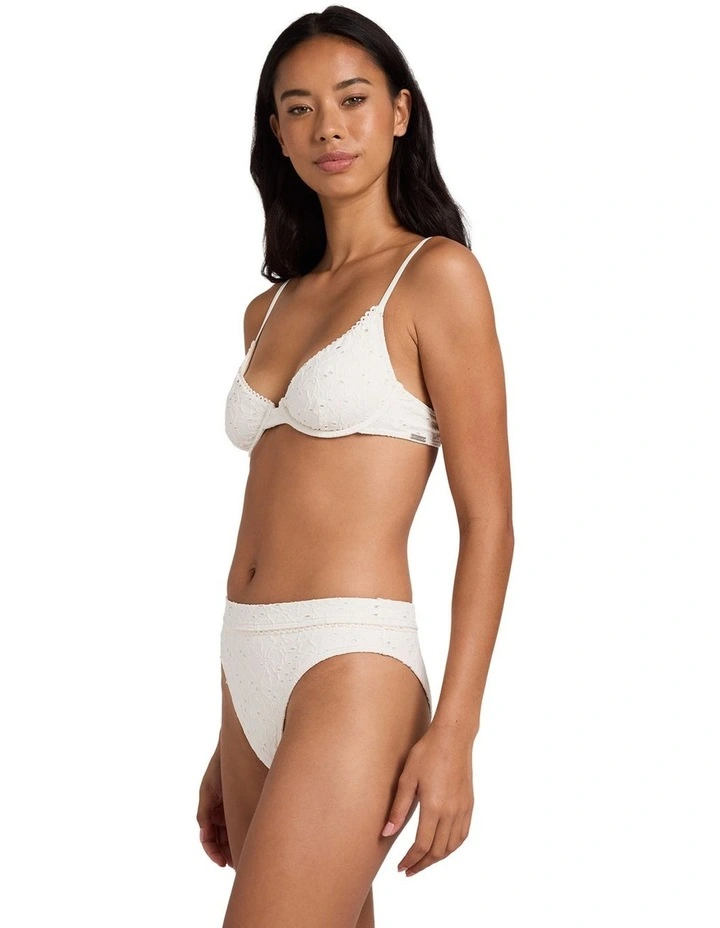 Eye On You Maui Rider Bikini Bottom In Salt Crystal image 3