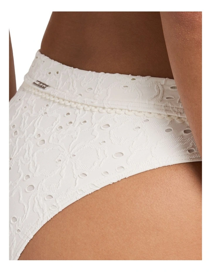 Eye On You Maui Rider Bikini Bottom In Salt Crystal image 4