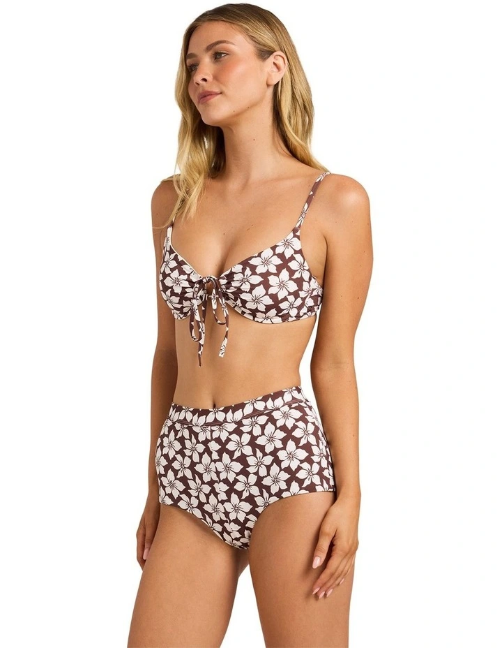 Playa Sol Avalon Bikini Bottom In Teak image 3