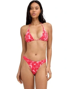 Tropic Babe Skimpy Hike Bikini Bottom In Sea Pink