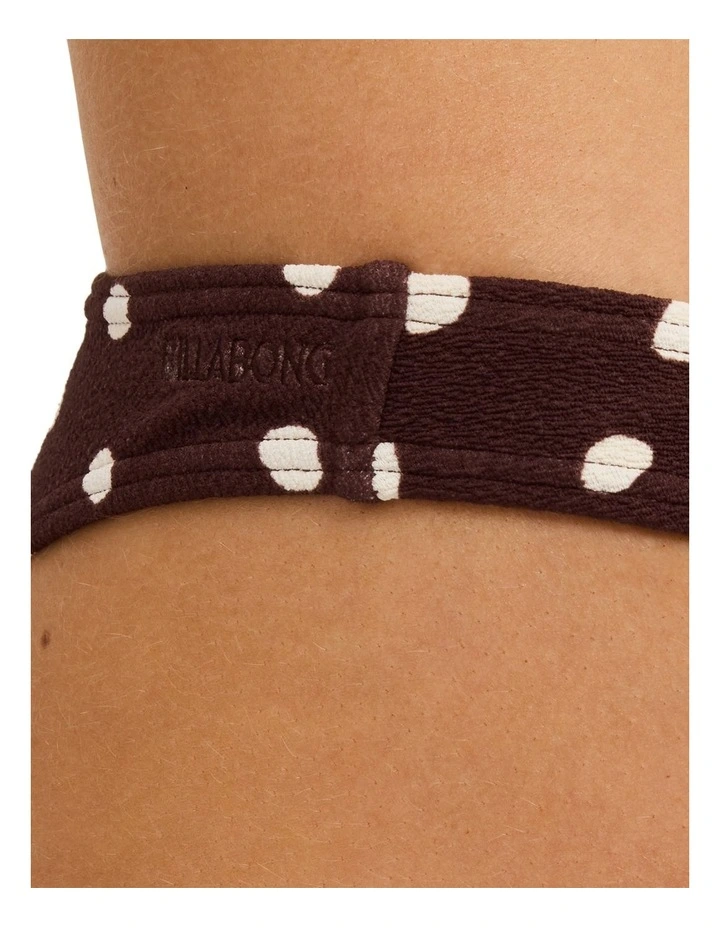 Hot Shot Skimpy Hike Bikini Bottom In Teak image 4