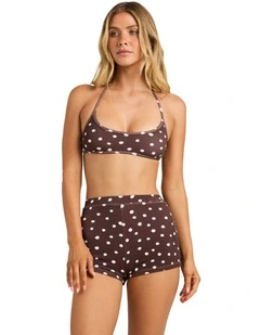 Hot Shot Palma Bikini Bottom In Teak