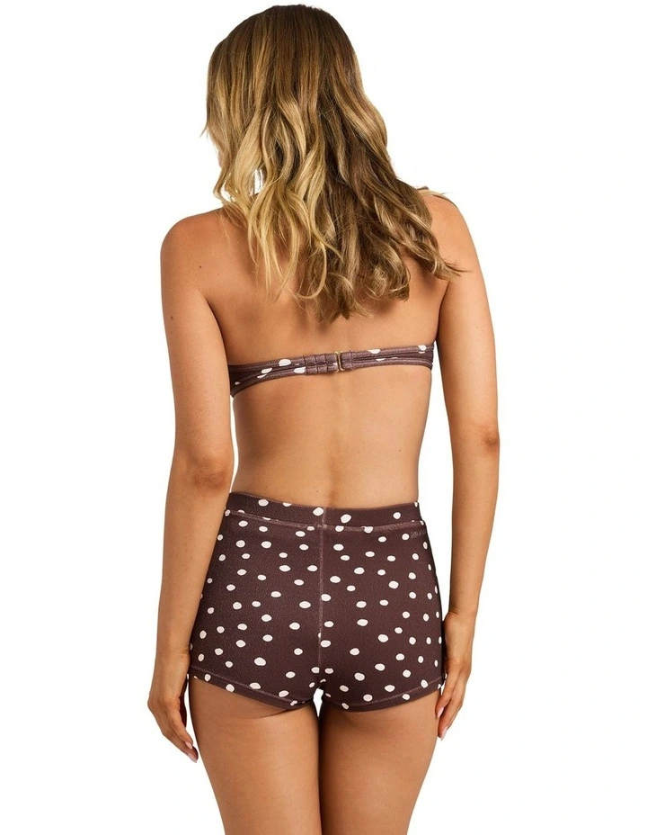 Hot Shot Palma Bikini Bottom In Teak image 2