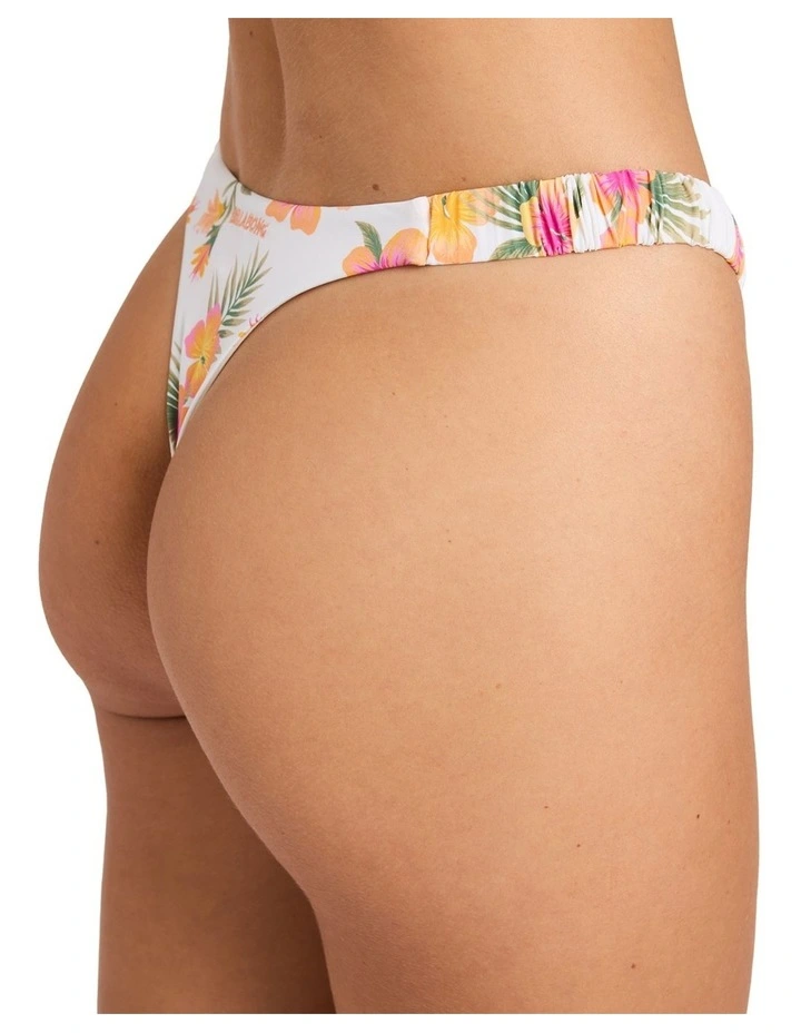 Sweet Tropics Sunni Bikini Bottom In Salt Crystal image 4