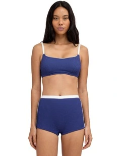 Summer Hi Palma Bikini Bottom In Classic Navy