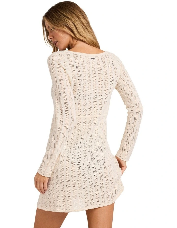 Sundew Mini Dress In Sea Salt image 2