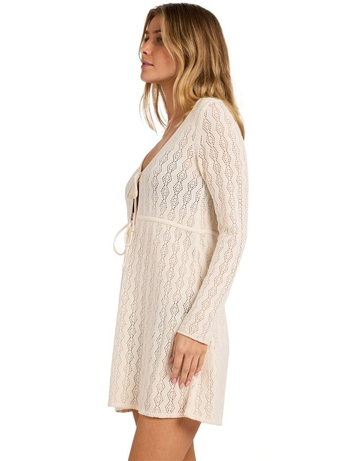 Sundew Mini Dress In Sea Salt image 3