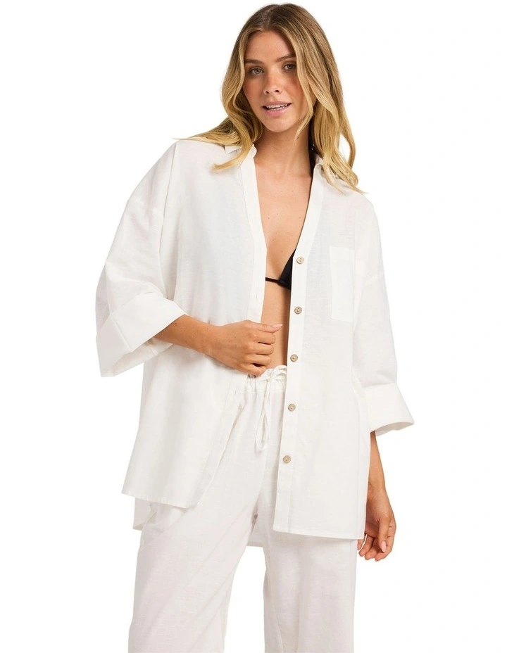 Sun Days Shirt In Sea Salt image 1