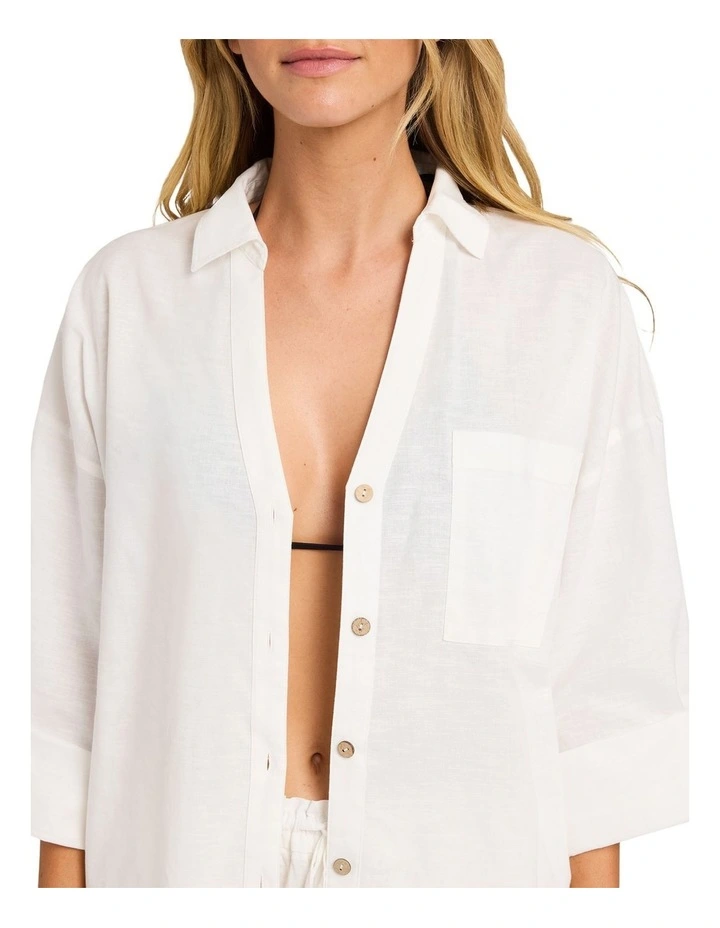 Sun Days Shirt In Sea Salt image 4