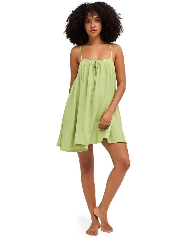 Beach Song Mini Dress In Willow image 5