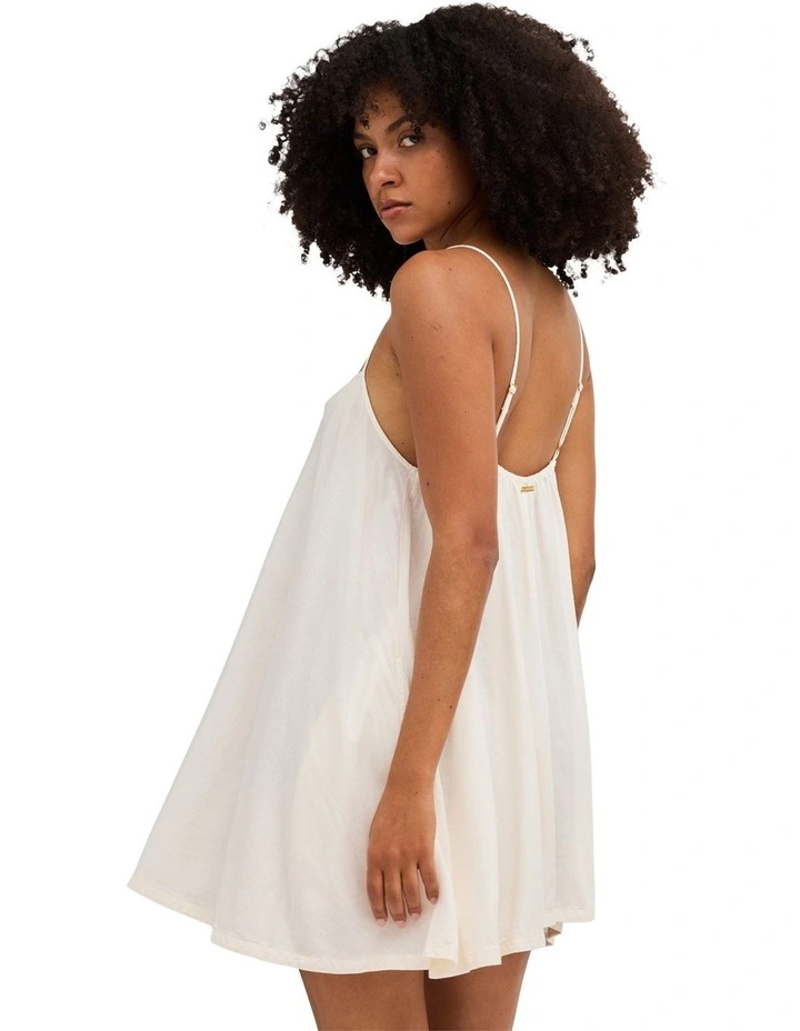 Beach Song Mini Dress In Sea Salt image 2