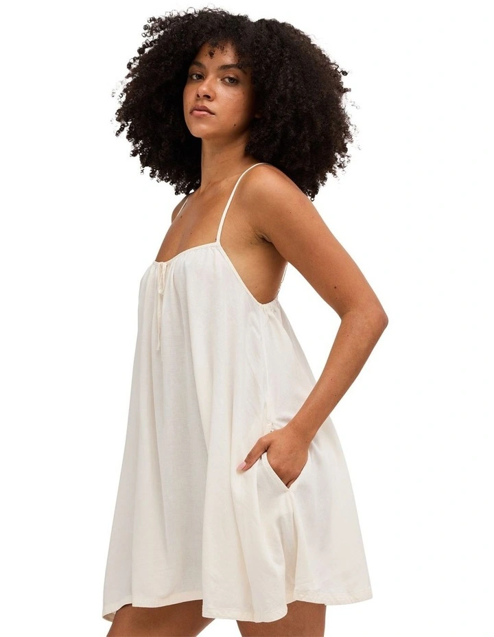 Beach Song Mini Dress In Sea Salt image 3