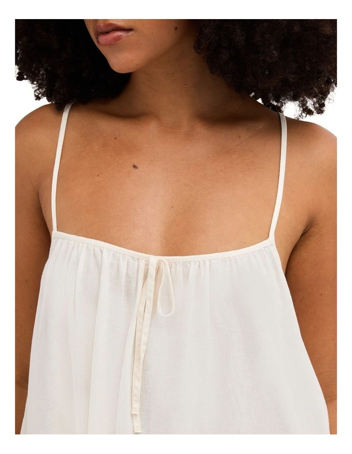 Beach Song Mini Dress In Sea Salt image 4