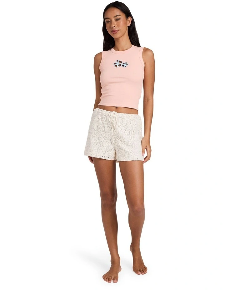 Hibiscus Dream Tank Top In Peach Parfait image 5