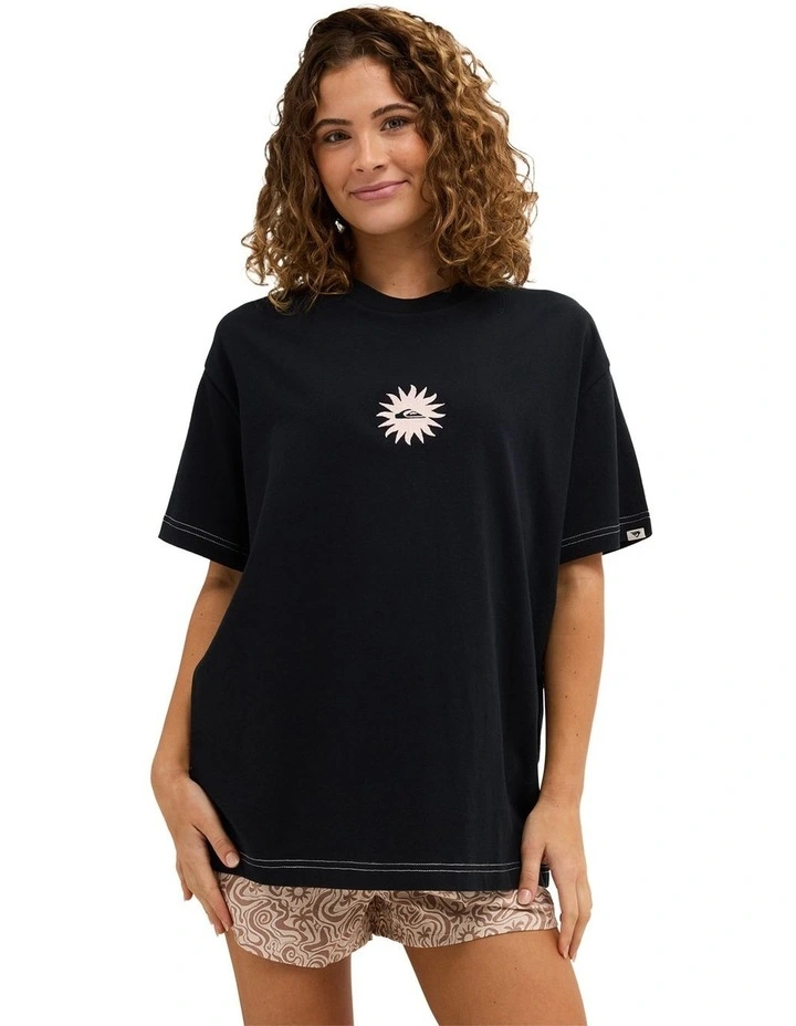 Le Soleil T-Shirt in Black image 1