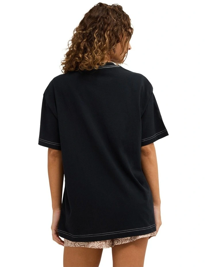 Le Soleil T-Shirt in Black image 2