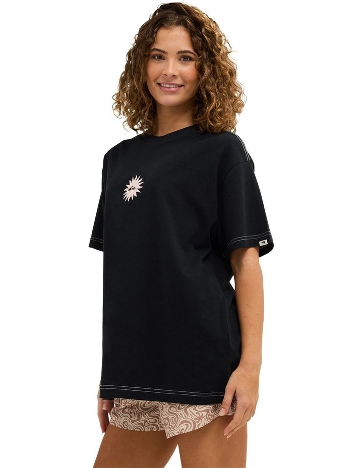 Le Soleil T-Shirt in Black image 3