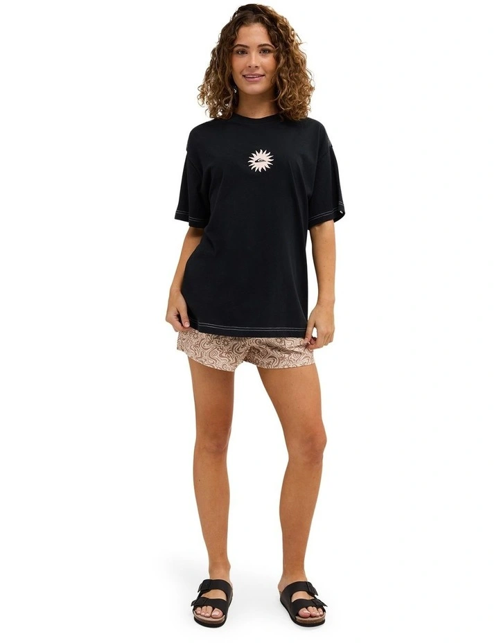 Le Soleil T-Shirt in Black image 5