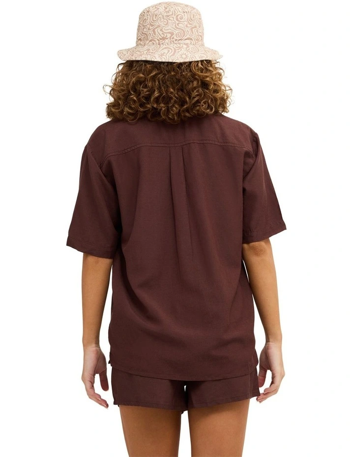 Serene Short Sleeve Shirt in Skyway image 2