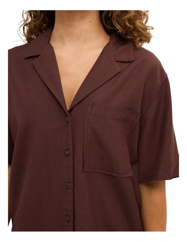 Serene Short Sleeve Shirt in Skyway image 4