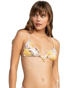 Playa Paradise Reversible Bikini Top White Viva La Vida