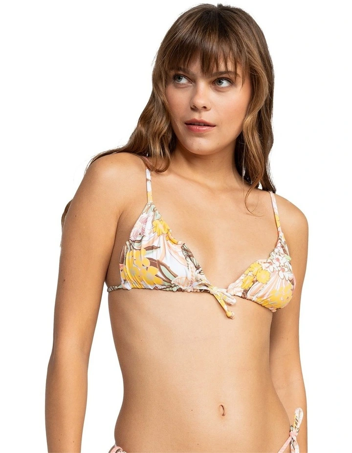 Playa Paradise Reversible Bikini Top White Viva La Vida image 1