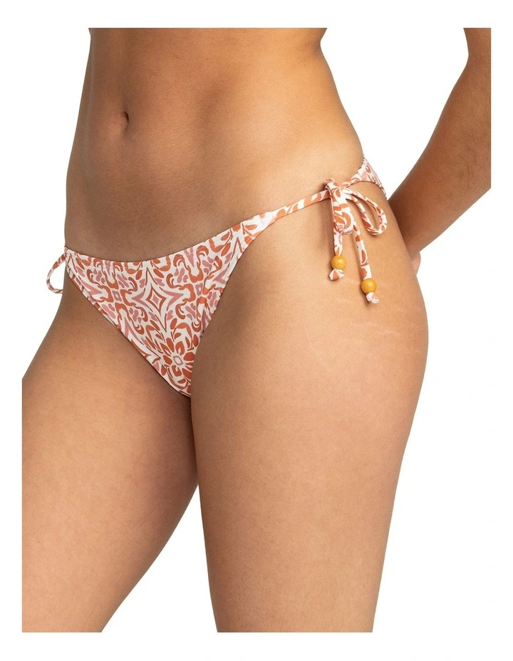 Fresco Tile Low Waist Bikini Bottoms Cloud image 3