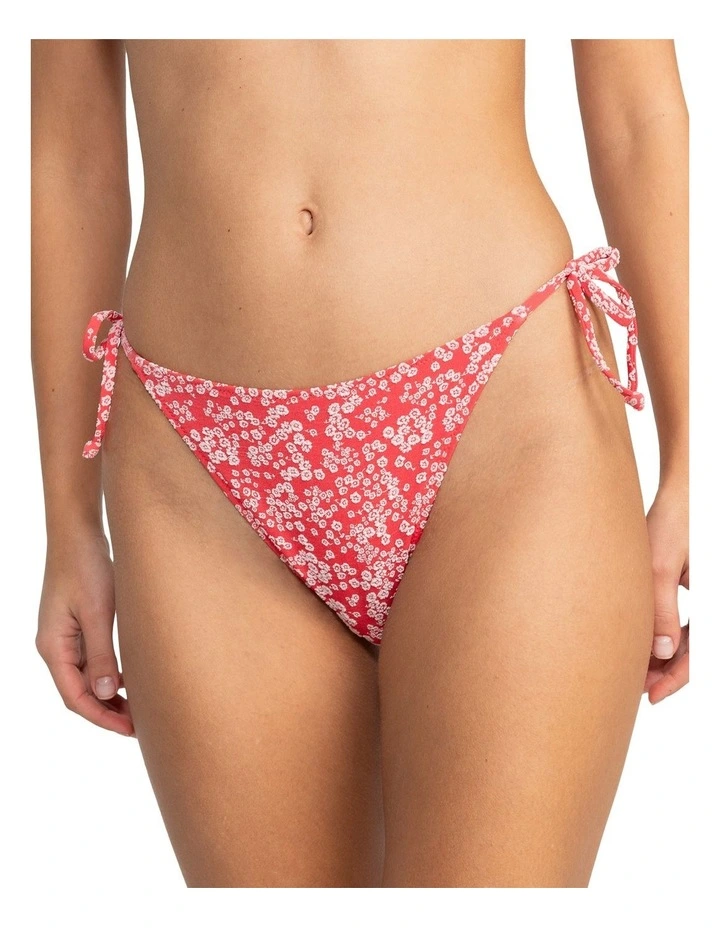 Margarita Tie Side Bikini Bottoms Hibiscus Margarita image 1