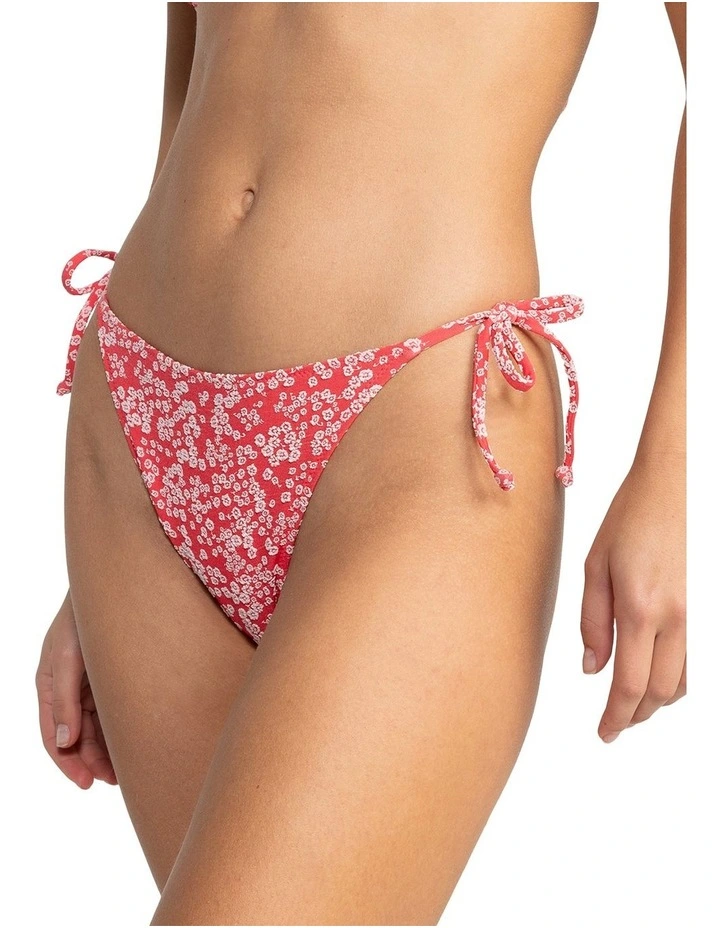 Margarita Tie Side Bikini Bottoms Hibiscus Margarita image 3