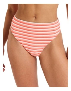 Party Wave Mid Waist Bikini Bottoms Dubarry