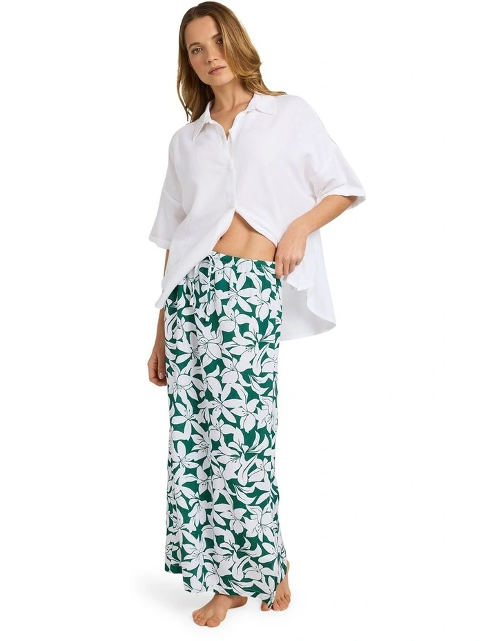 Khloe Maxi Skirt in Green image 1
