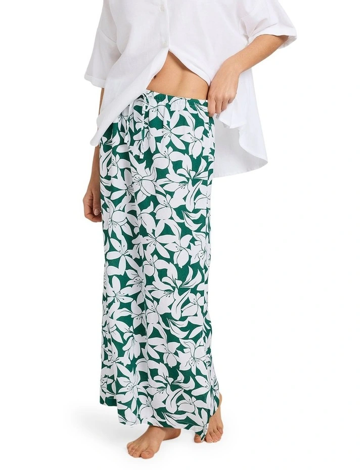 Khloe Maxi Skirt in Green image 4